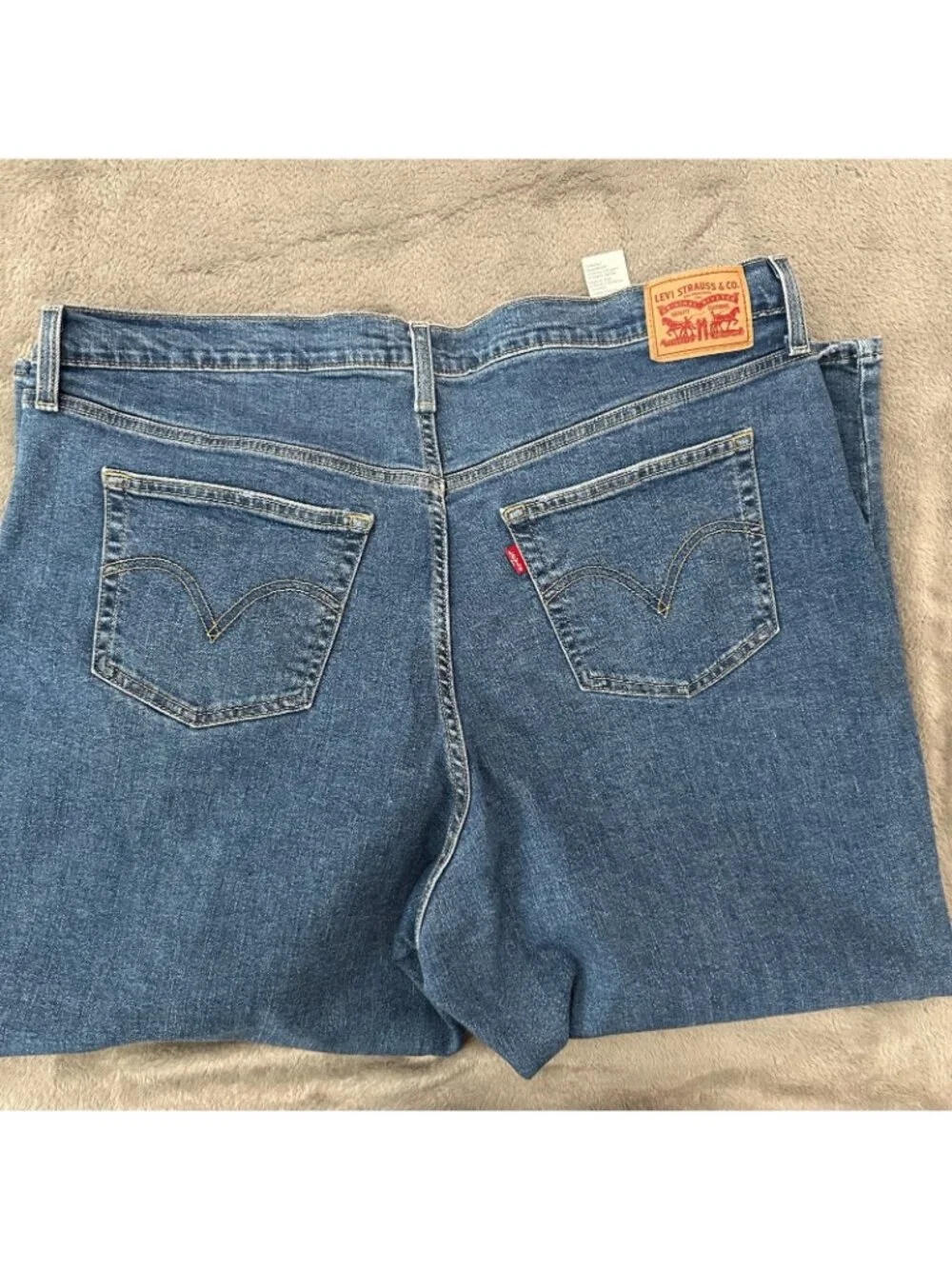Levi's Ribcage Straight Leg Ankle Jeans Womens size 20W 20 W